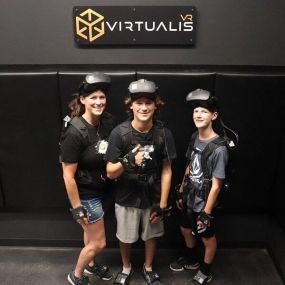 Experience the next level of gaming with Virtualis VR - where every adventure is bigger, bolder, and more unforgettable.