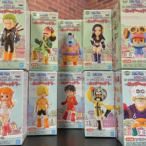 We just got the rest of the Straw Hats in! Come collect the whole crew!
#Onepiece #eggheadisland #luffy