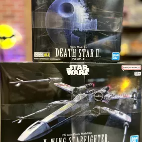 New Star Wars model kits just hit the shop! Build the galaxy
