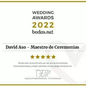 Bild von david aso - bodas - maestro de ceremonias , eventos , speaker, monologos y lo imposible