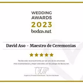 Bild von david aso - bodas - maestro de ceremonias , eventos , speaker, monologos y lo imposible