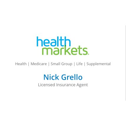 Logótipo de HealthMarkets Insurance - Nick Grello