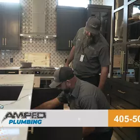 Replacing Garbage disposal and rebuilding under sink in Oklahoma City