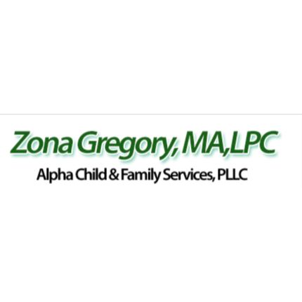 Logo da Zona Gregory, MA, LPC - Alpha Child & Family Services, PLLC