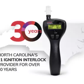 Monitech is the original North Carolina interlock provider with over 30 years of experience. With convenient locations across the state and one of the easiest-to-use devices, Monitech is the IID leader in North Carolina.