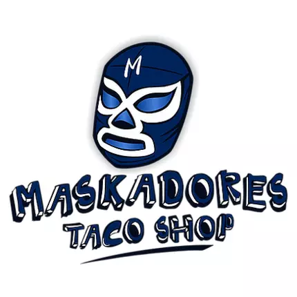 Logo from Maskadores Taco Shop