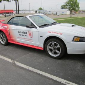 Honk if you see our car driving around town!