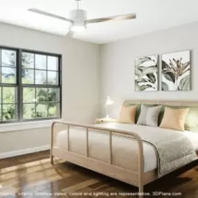 Bedroom at Casa Marti Apartments