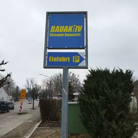 Der neue Discount Baumarkt BAUAKTIV in Ichenhausen.