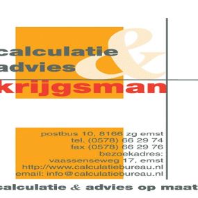 Krijgsman Calculatie & Advies