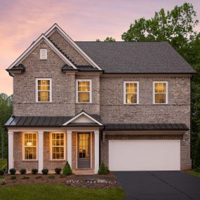 Exterior photo of the new home model at East Harbor II at Chestatee in Dawsonville, GA