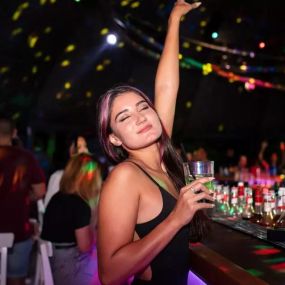 Woman In A Dance Club