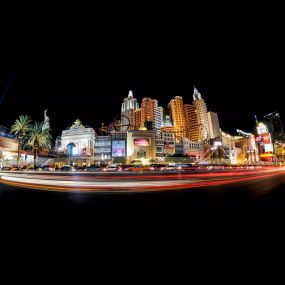 View Of The Las Vegas Strip At Night