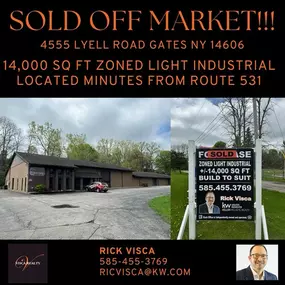 4555 Lyell Rd Gates, NY 14606 - Sold by Rick Visca Realty