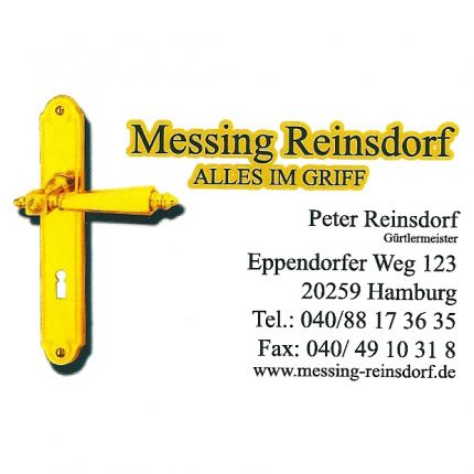 Logotipo de Messing Reinsdorf-Messingartikel
