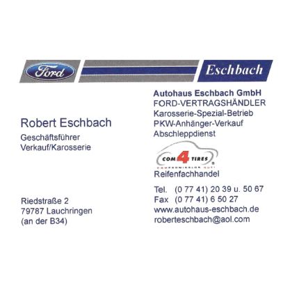 Logótipo de Autohaus Eschbach GmbH