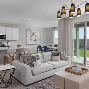 Model Home Great Room & Kitchen