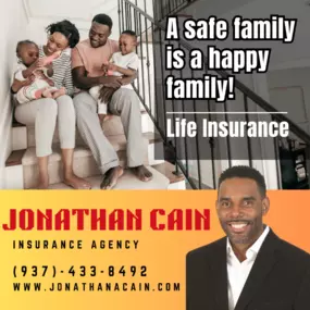 Embrace life's joys knowing your loved ones are protected with Jonathan Cain Insurance Agency. Secure their future today, because a safe family truly is a happy family!