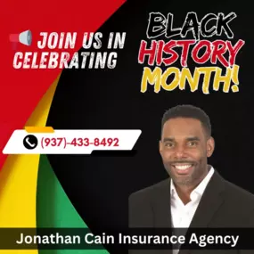 February is Black History Month! This month, we celebrate the achievements, resilience, and impact of Black leaders who have shaped history. Their courage and contributions inspire us to keep making a difference. Join Jonathan Cain Insurance Agency in honoring the legacy, celebrating the culture, and continuing the progress!