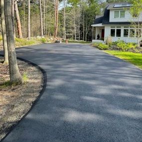 Residential driveway paving.