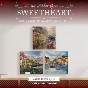 Save on Art for your Sweetheart.