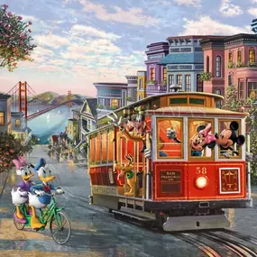 Disney Mickey And Minnie In San Francisco