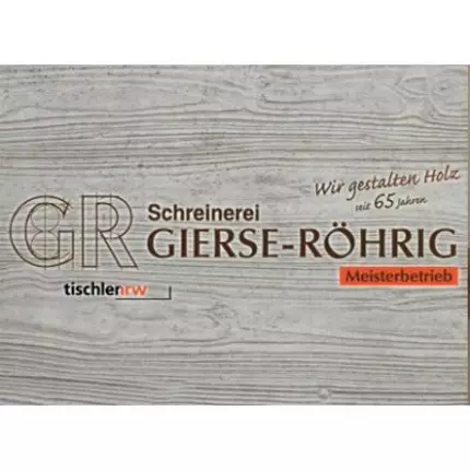 Logo from Gierse Röhrig GmbH Bau- und Möbelschreinerei