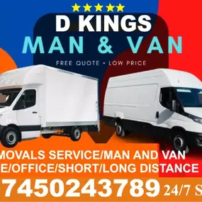 Bild von D Kings 24/7 Man And Van