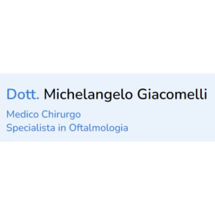 Logo da Oculista Michelangelo Giacomelli