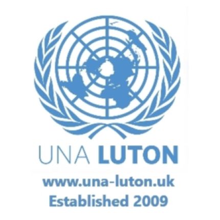 Logotyp från United Nations Association Luton Branch