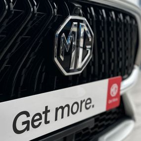 MG Number Plate With Get More Slogan