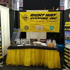 Right Way Roofing Banner
