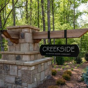 Entrance at Creekside in Dawsonville, GA