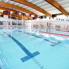 Swimming pool at Willowburn Leisure Centre