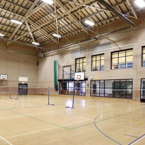 Sports hall at Wentworth Leisure Centre