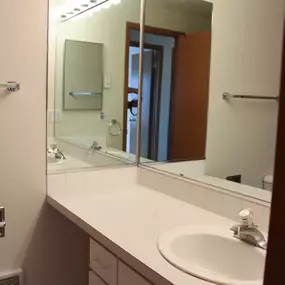 Bathroom  With Vanity Lights