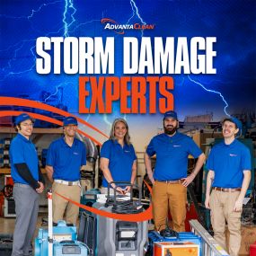 AdvantaClean assesses storm damage for water removal