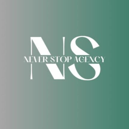 Logo fra Never Stop Agency