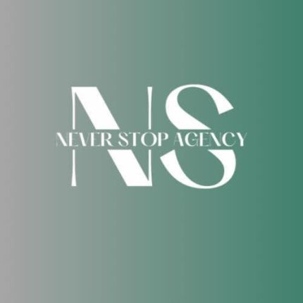 Logo da Never Stop Agency