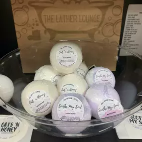 Looking to treat yourself or someone special? Explore our selection of luxurious products from amazing vendors! 
From bath bombs and sugar scrubs to foot soaks and shower steamers, we have everything you need for the perfect pampering experience. 
Stop by and discover a little indulgence today!
I’m here 10-4. 
BethAnn????