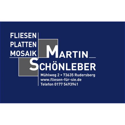 Logo van Martin Schönleber Fliesen- und Plattenleger
