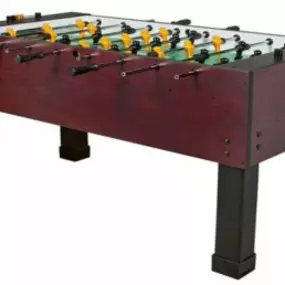 The Tornado Sport is the perfect table for both starters and the more experienced player. The height adjustment, durable construction and Mahogany Melamine finish allows for generations of enjoyment from the young, and young-at-heart.