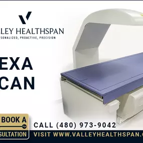 DEXA Scan Services in Phoenix, Biltmore, Arcadia Scottsdale, Tempe, Mesa, Chandler, Gilbert, Cave Creek, Carefree, Arizona