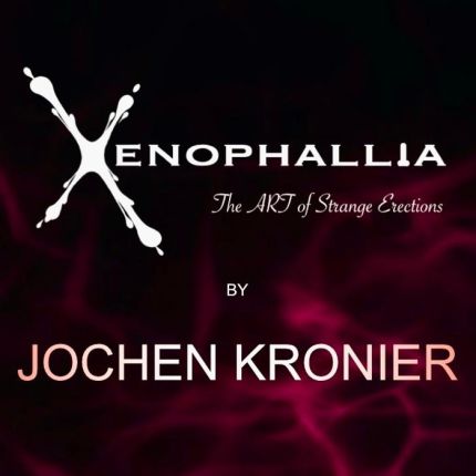 Logo de Xenophallia - The Art Of Strange Erections | by Jochen Kornier | Berlin | Designer: Jochen Kronier