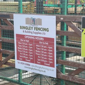 Bild von Bingley Fencing & Building SuppliesLtd