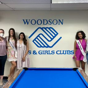 Miss Texas visited Midland, TX and went to the Boys and Girls Club of Odessa.