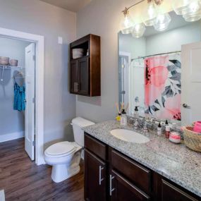 Private Bathrooms & Walk-In Closets