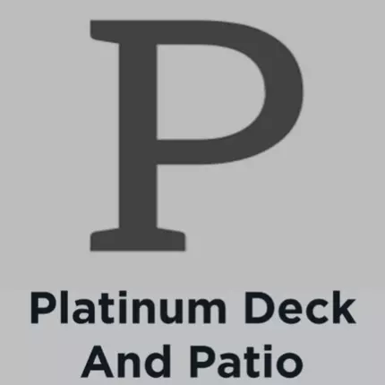 Logo from Platinum Deck and Patio