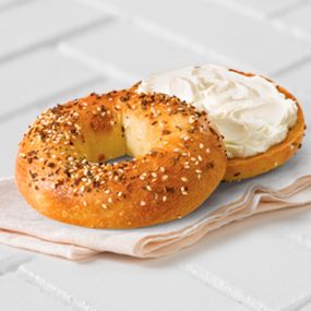 Manhattan Bagel with Cream Cheese