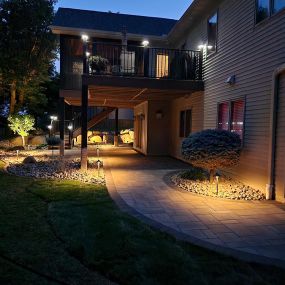 Invest in quality outdoor lighting solutions with Richbergs Landscape. Our team specializes in crafting functional and aesthetically pleasing designs. Get in touch to learn more.